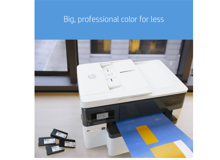 Imprimante jet d'encre A3 tout-en-un grand format HP OfficeJet Pro 7740