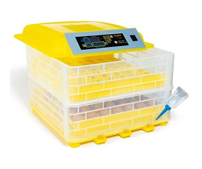 IDMarket - Couveuse Automatique 112 Oeufs incubateur Autonome Intelligent