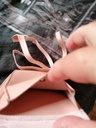 Sac de téléphone à fermeture éclair, petit sac à bandoulière de couleur unie avec détail de lettre polyvalent