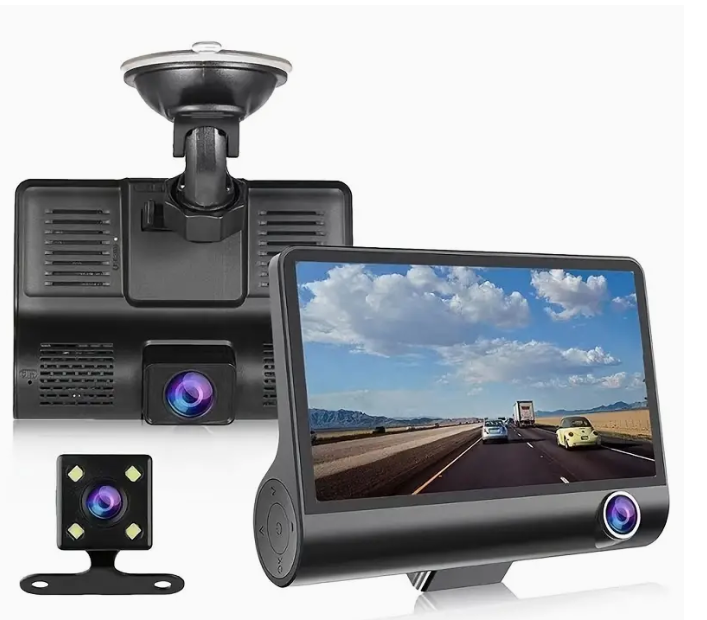 DVR de voiture à triple enregistrement HD 1080p