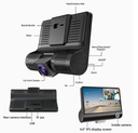 DVR de voiture à triple enregistrement HD 1080p
