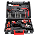 Perceuse Visseuse Sans Fil TEENO PSR 21V+ 2 Batteries Lithium + 41 Accessoires+ Gants Professionnels