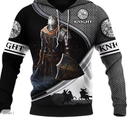 The Last Templar Crusader Knights Templar Crusader Sweat à capuche Dessin Animé Manga Anime Graphique Sweat à capuche Pour Homme Femme Unisexe Adulte Impression 3D 100 % Polyester