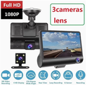 DVR de voiture à triple enregistrement HD 1080p