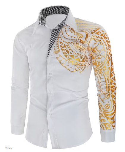 Homme Chemise Boutonnée